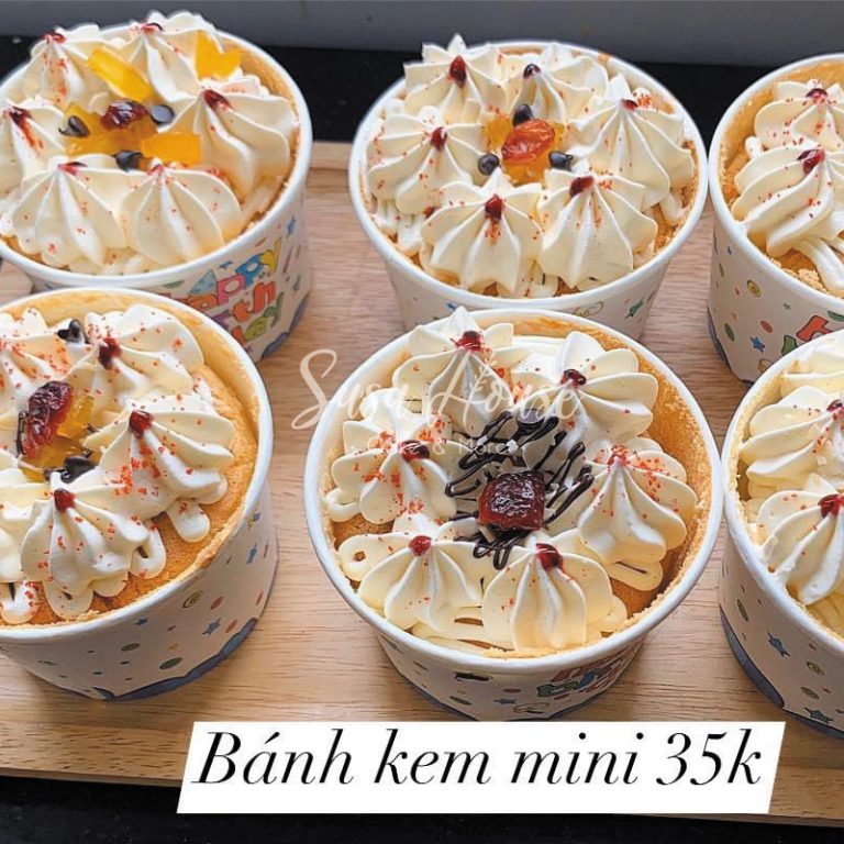 Bánh Kem Mini - Tiệm trà bánh Susu House